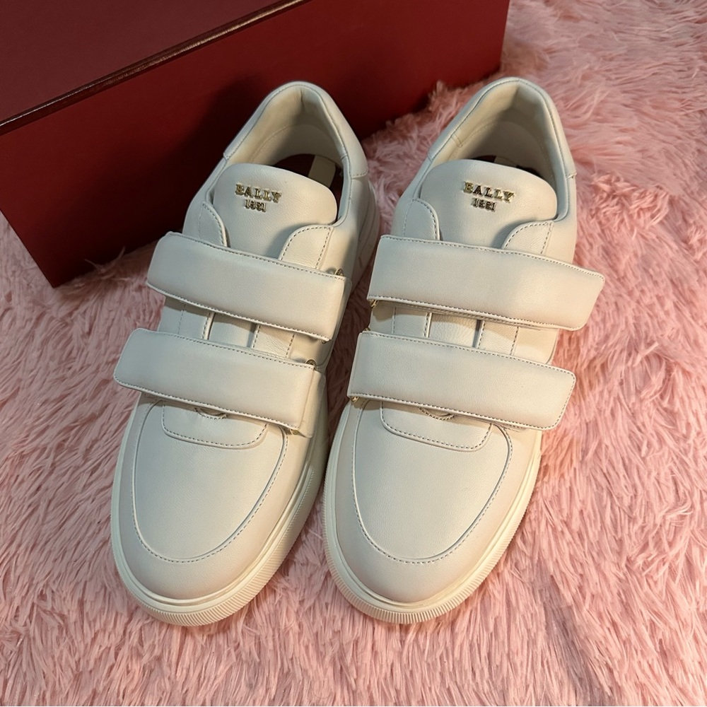 BALLY MAYLOR WHITE LAMB PLAIN